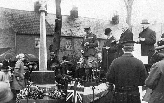 Unveiling the memorial