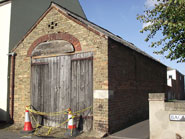 Eye fire station before restoration