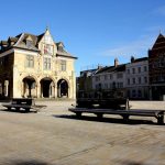 Peterborough City Centre during lockdown